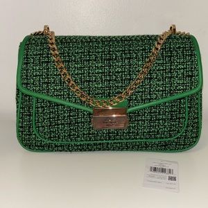 Kate Spade Cary tweed shoulder crossbody bag